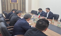 دیدار مدیران ارشد شرکت راه آهن حمل و نقل با وزیر راه آهن ترکمنستان
