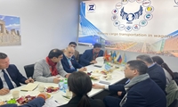 استقبال از غرفه راه آهن حمل و نقل در بیست و هشتمین نمایشگاه بین المللی خدمات حمل و نقل روسیه (Trans Russia ۲۰۲۴)