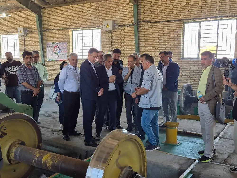 گام مهم شرکت راه آهن تعمیرات پارس با راهاندازی واحد چرخ و محور — تصویر ۱۰