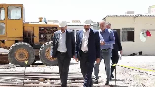 بازدید مدیر عامل صندوق از روند پیشرفت پروژه مسکن اندیشه