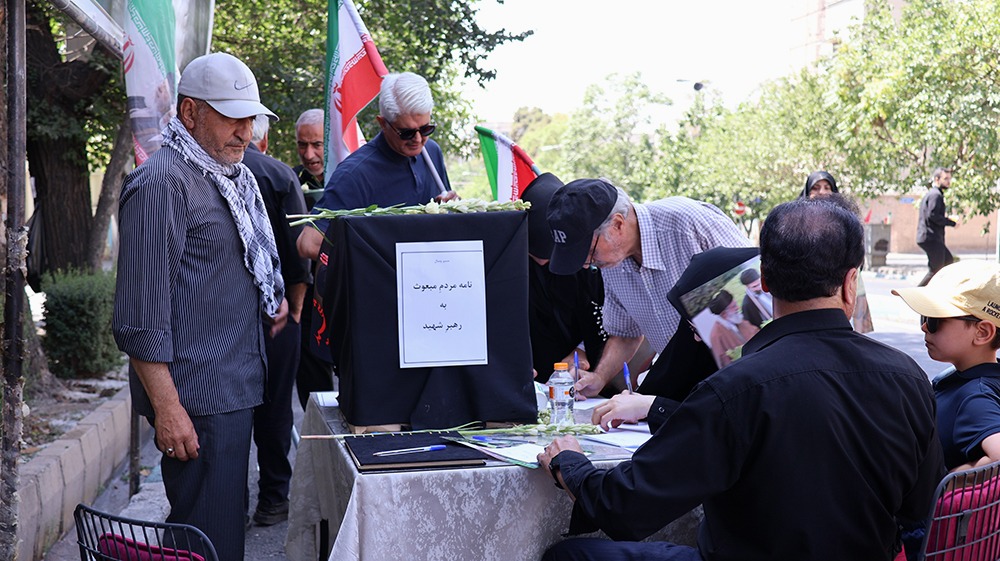 دلنوشته مدیرعامل راه‌آهن در مراسم تشییع آقای شهید ایران